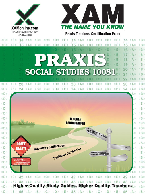 Title details for PRAXIS Social Studies 10081 by Sharon Wynne - Available